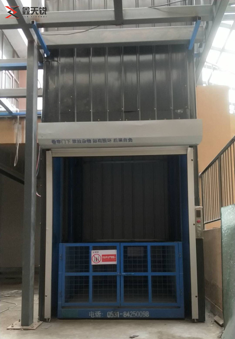 临沂双轨双缸液压货梯
